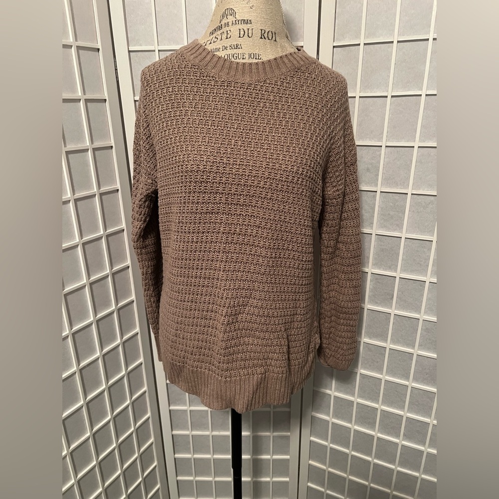 Old Navy Waffle-Knit Scoop-Neck Sweater